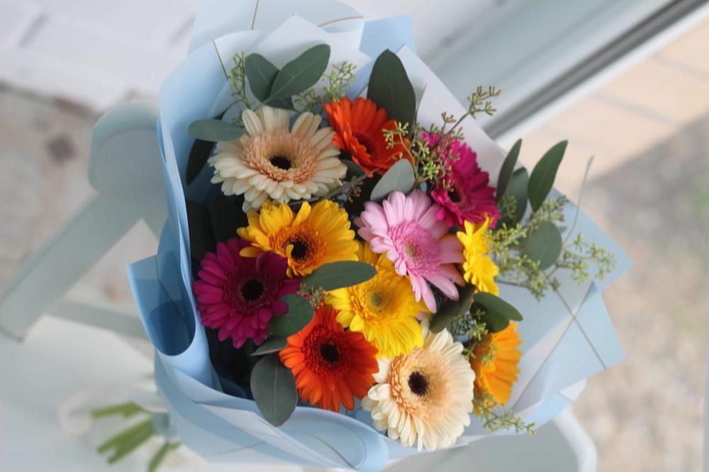 Букет цветов из: Герберы в Мирном Архангельской области