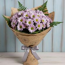 Букет цветов из:  Хризантемы в Мирном Архангельской области