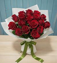 Букет Красные розы в Мирном Архангельской области