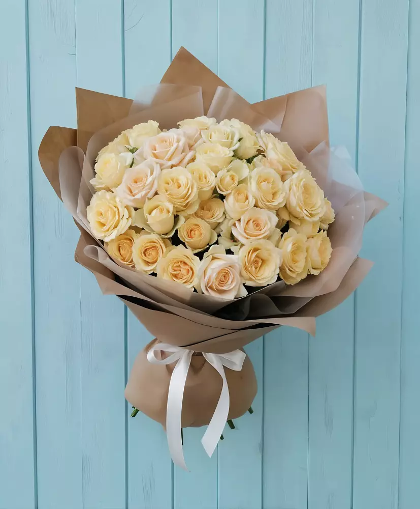 Букет Кремовое облако в Мирном Архангельской области