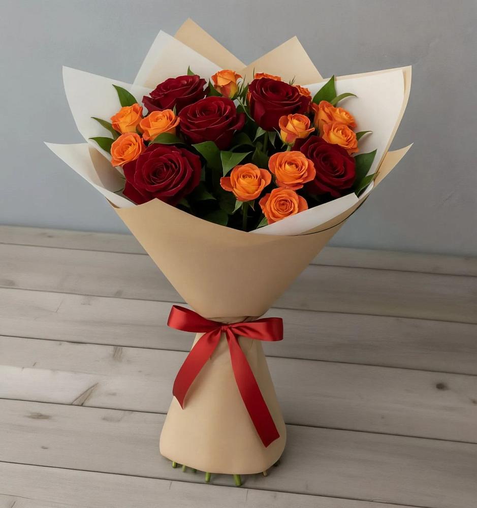 Букет Любовь и восторг в Мирном Архангельской области